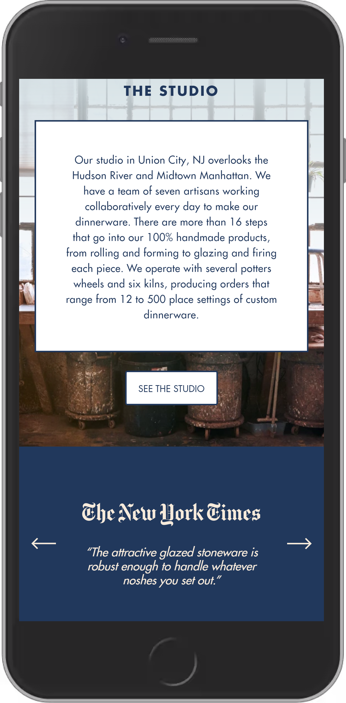 Home Screen - Mobile